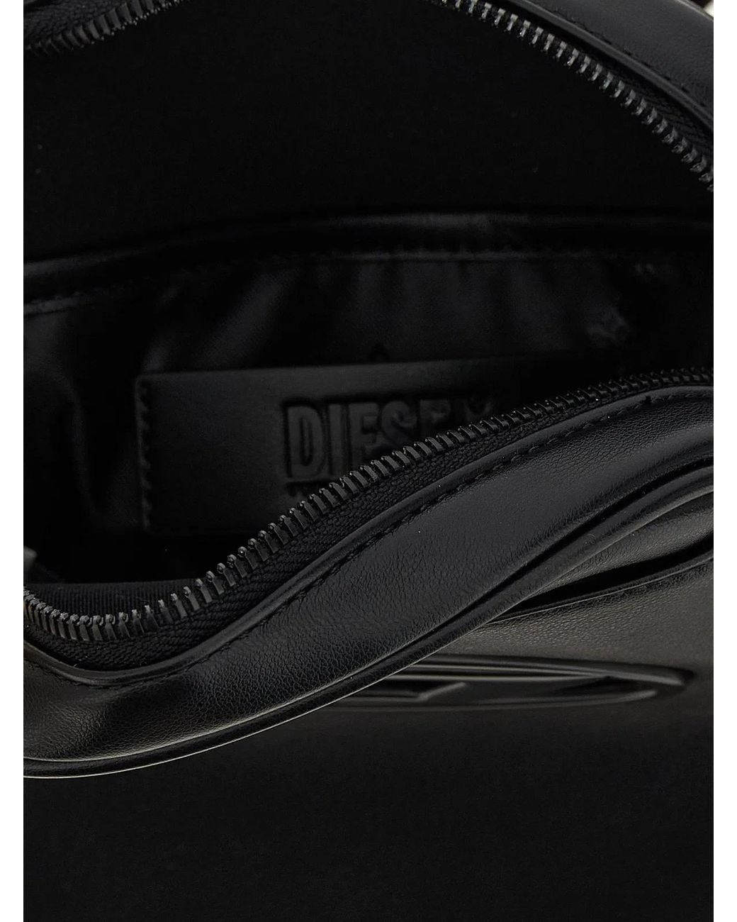 DIESEL Black Holi-D Crossbody Bags