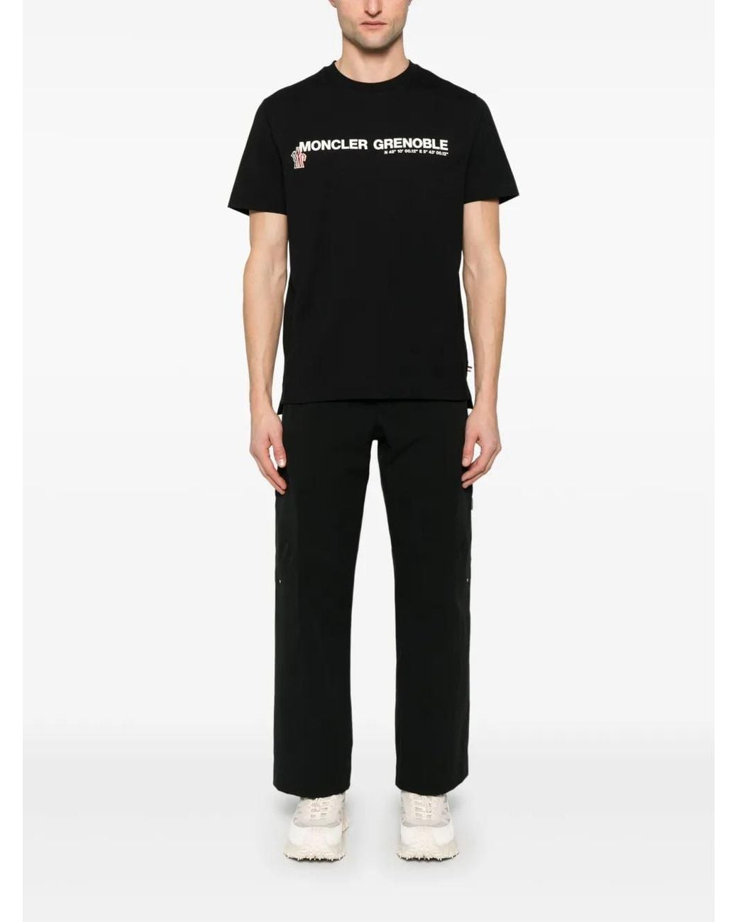 Moncler Black Ss T-Shirt for men