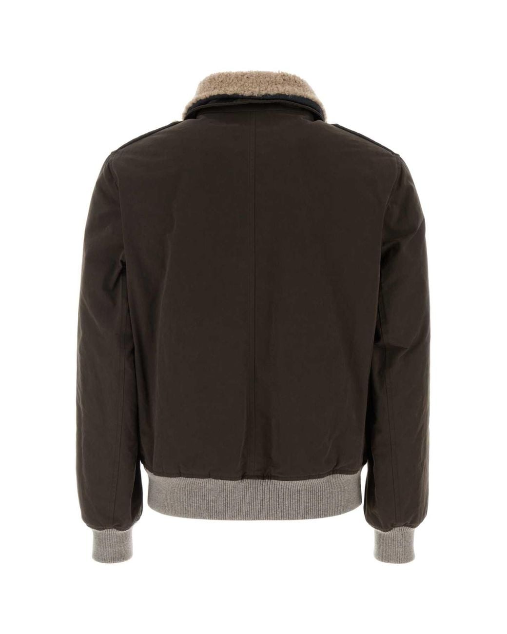 Brunello Cucinelli Black Water Resistant Outerwear for men
