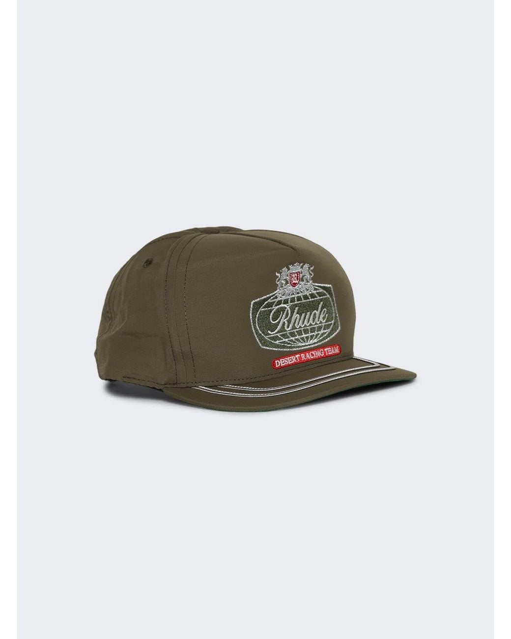 Rhude Green Desert Crest Hat for men