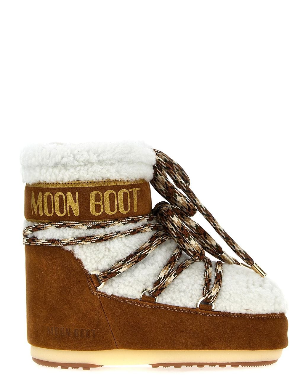 Moon Boot Brown 'Lab69 Icon' Ankle Boots