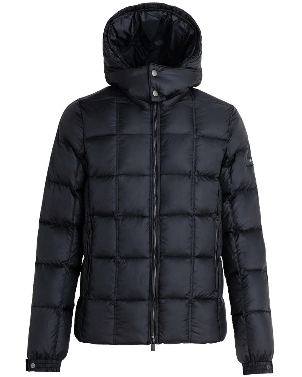 Tatras Blue Hooded Padded Coat for men