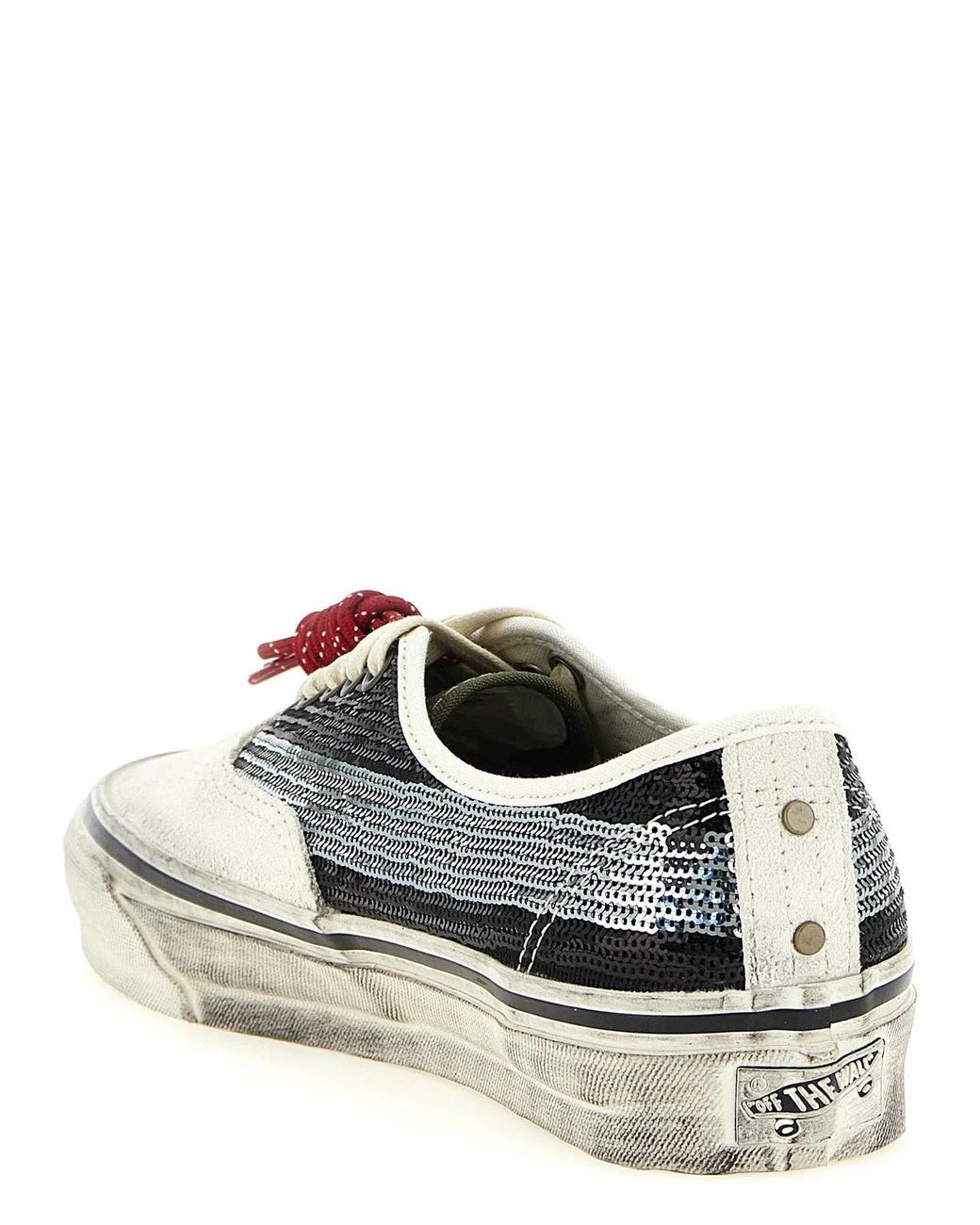 Vans White 'Authentic Premium' Sneakers