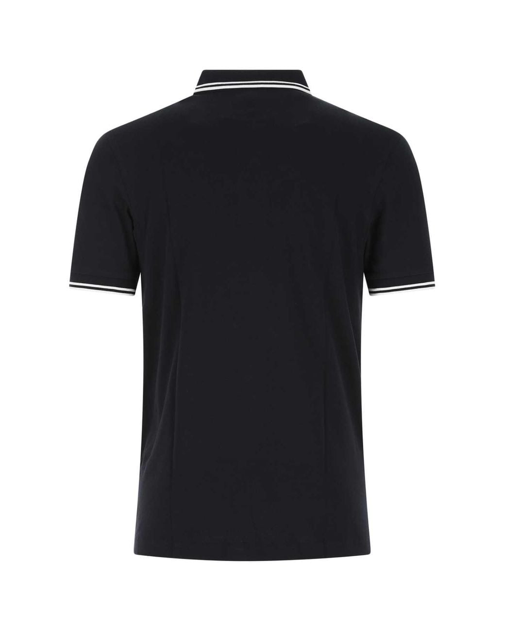 Fred Perry Black Fp Twin Tipped Shirt for men