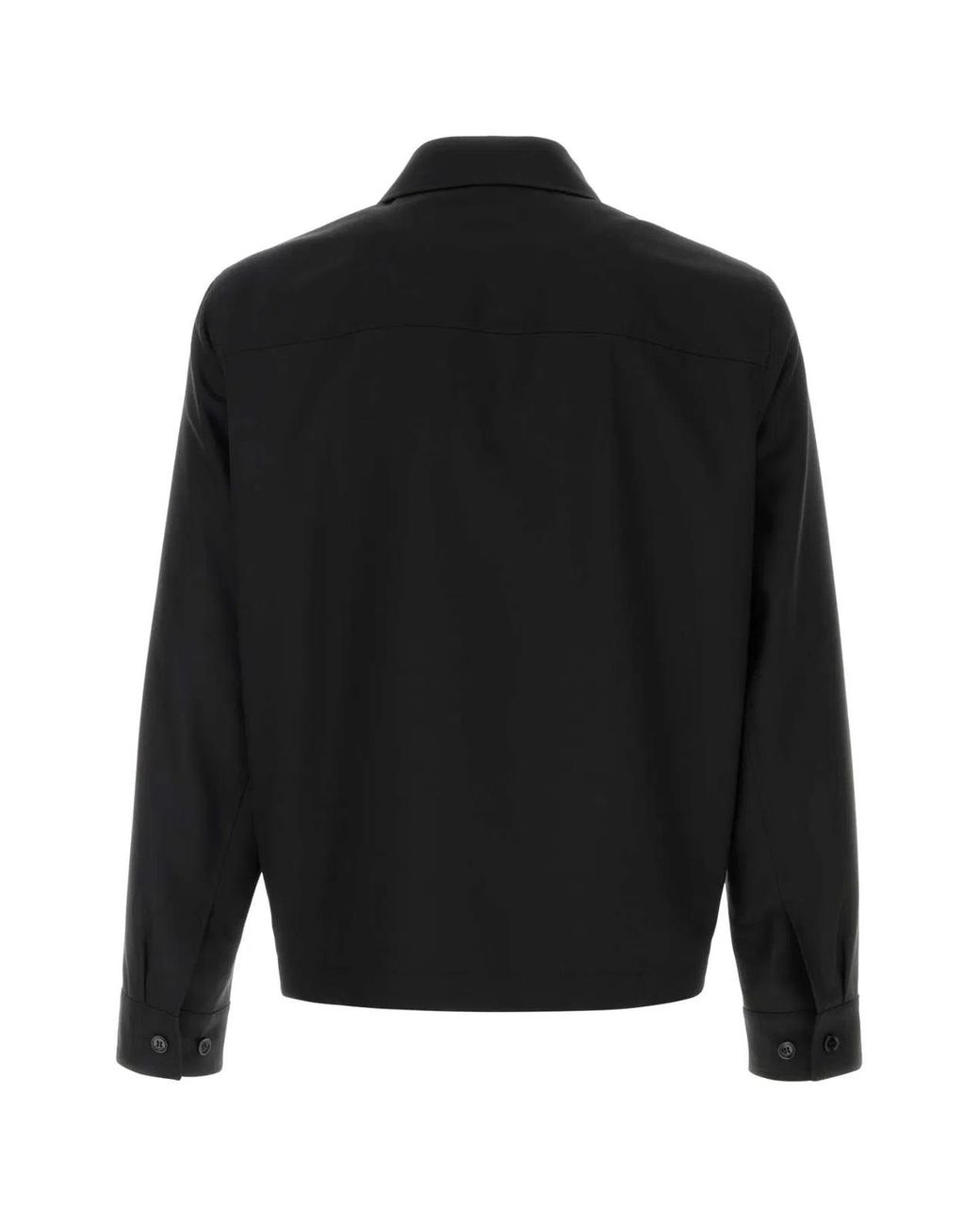Burberry Black Twill Jacket for men