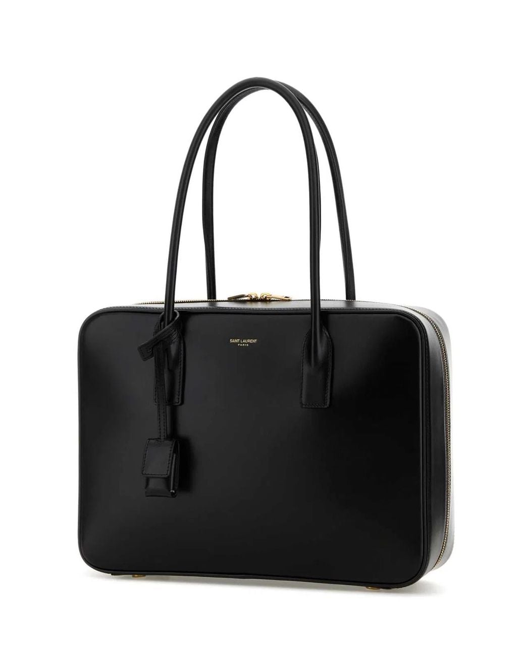 Saint Laurent Black Ysl Bo Sdj Bauletto