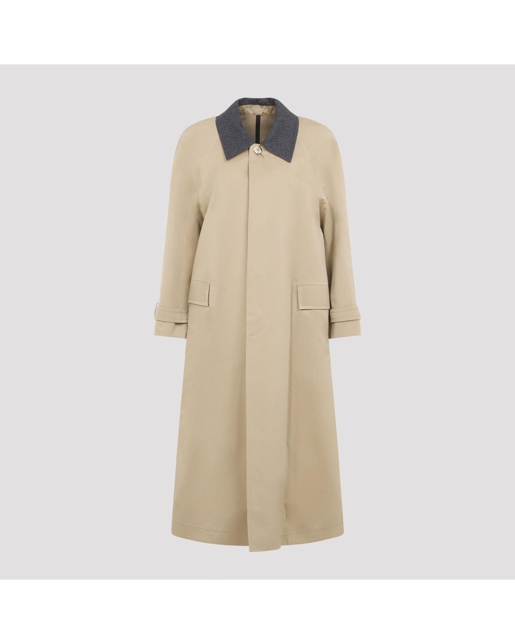 Carven Natural Oat Overcoat