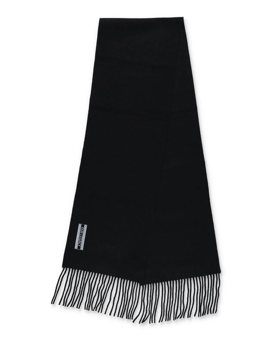 Our Legacy Black Luxurious Scarf For All Seasons