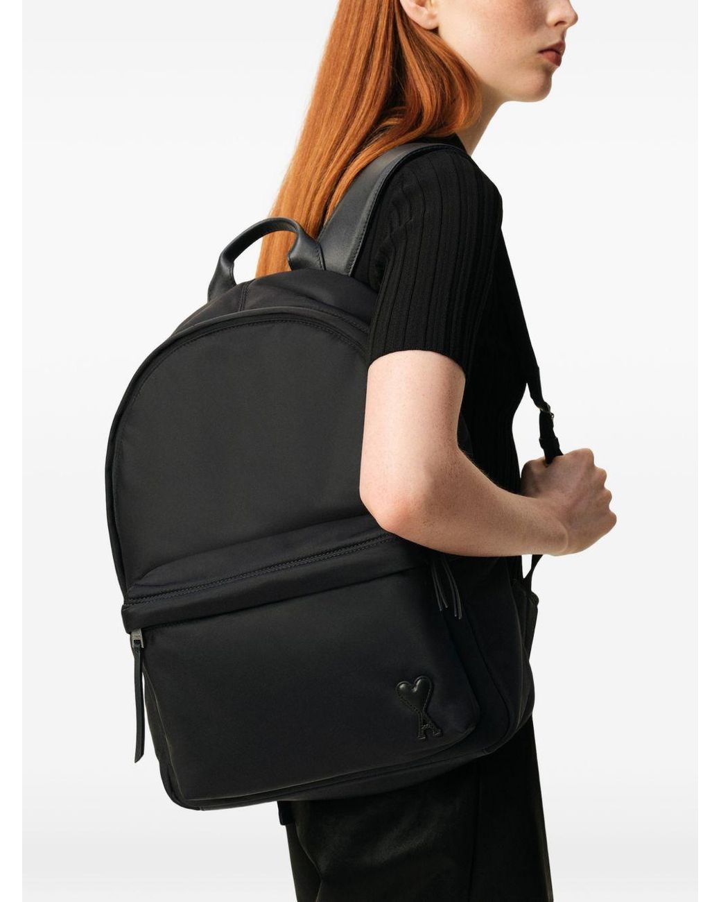 AMI Black Marcel Backpack