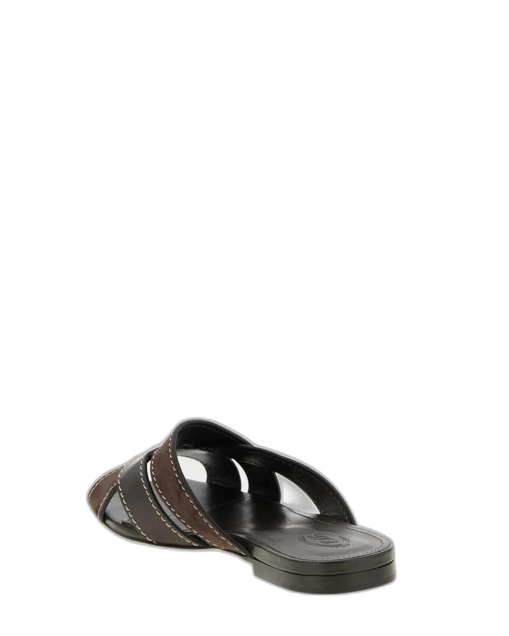 Tod's Black Slides
