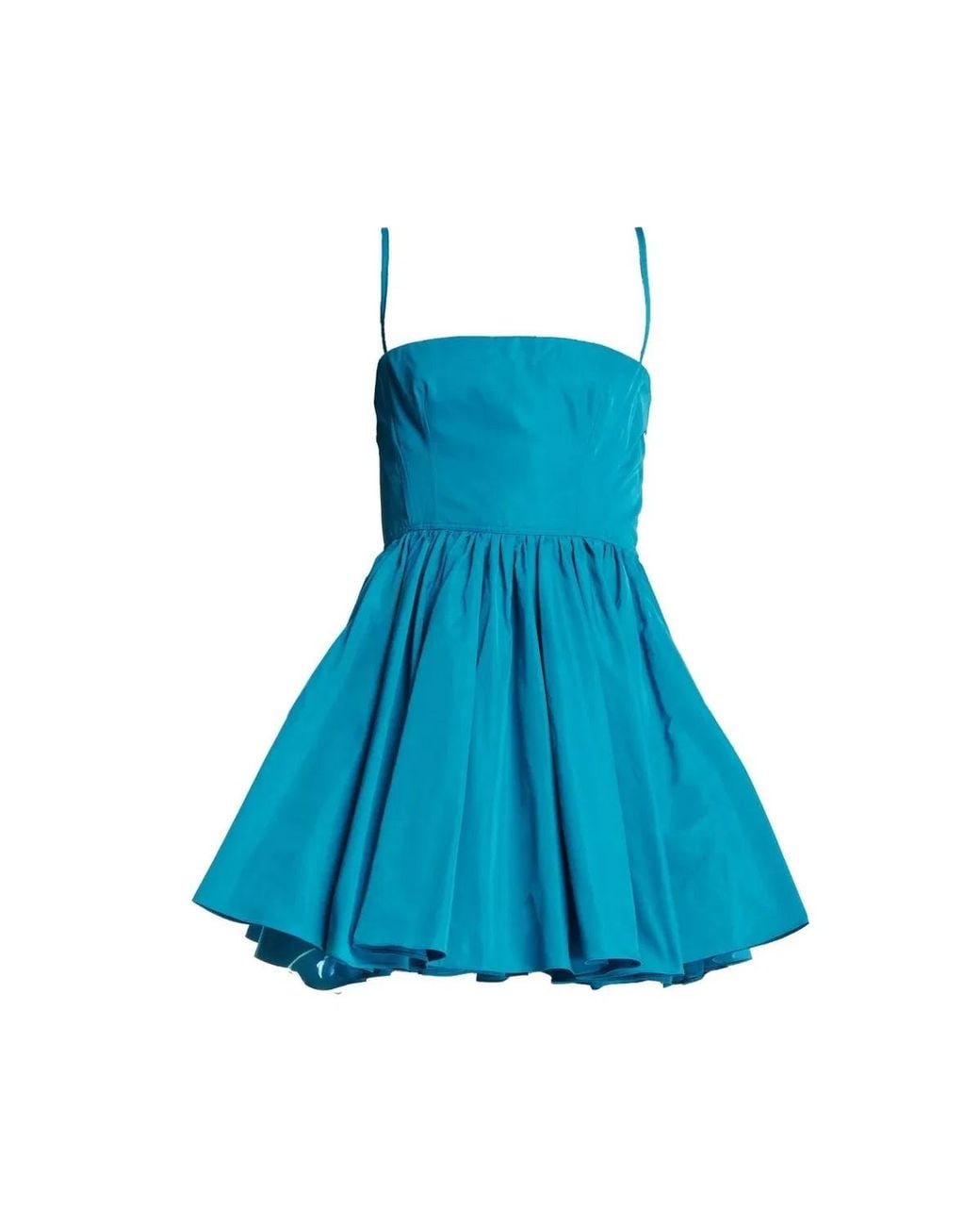 Alaïa Blue Alaia Honeycomb Mini Dress
