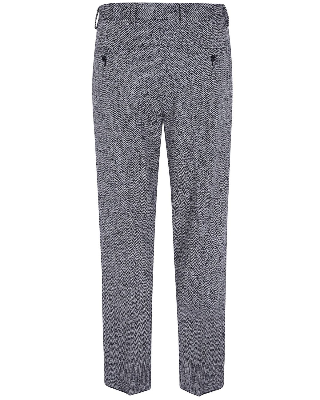 Lardini Gray "Le Origini" Regular Fit Trousers for men