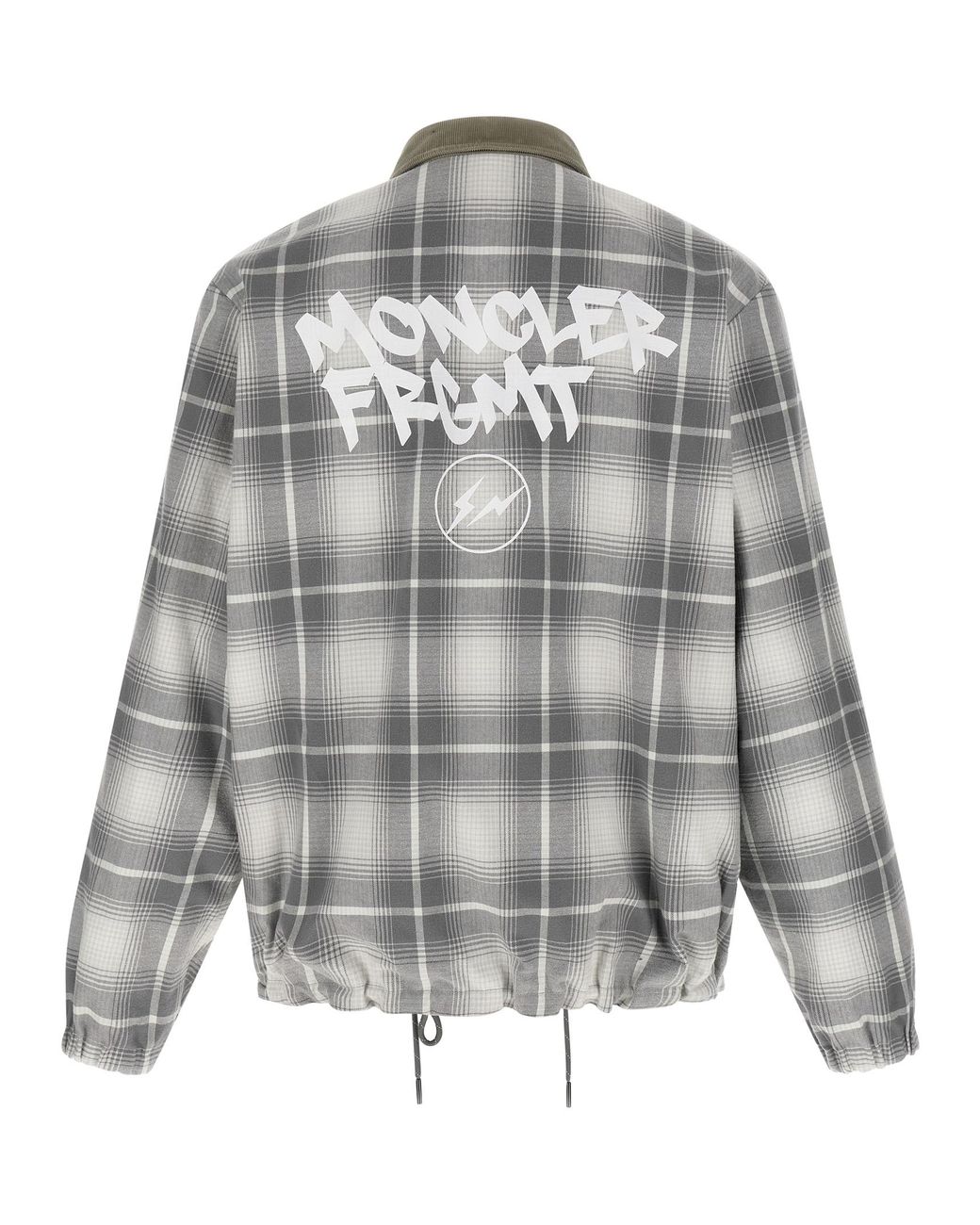 Moncler Genius Gray Moncler X Frgmt 'Ryūha' Reversible Jacket for men