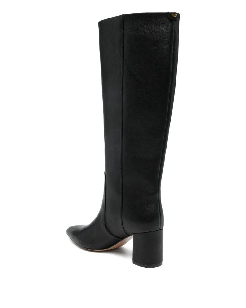 Twinset Black Leather Fashion Boots