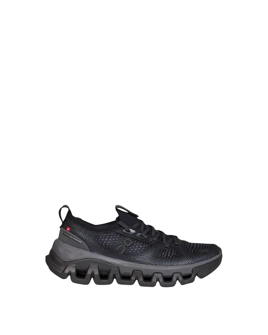 Heron Preston Black Cloudtec Knit Running Shoes for men