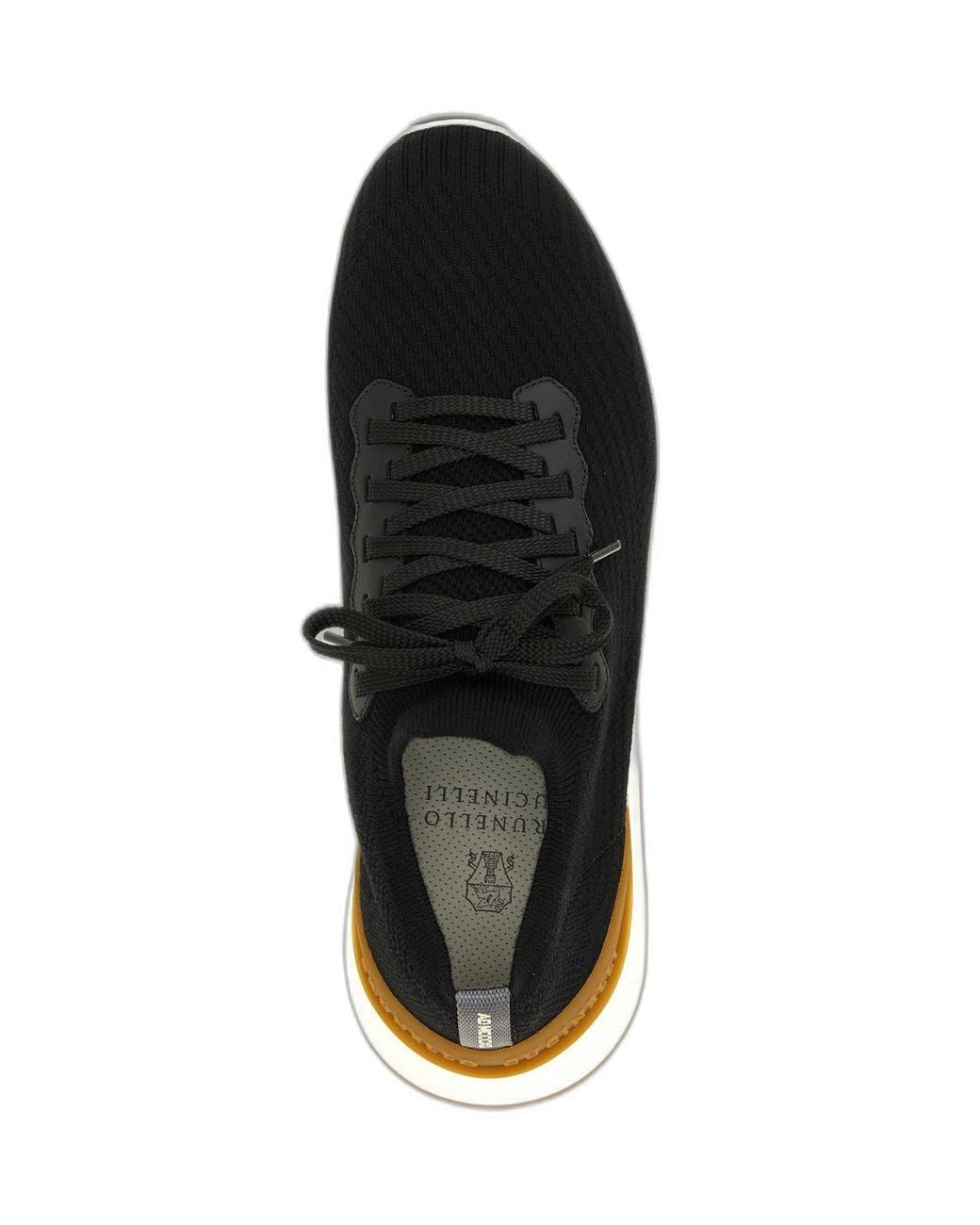 Brunello Cucinelli Black Sneaker Runner for men