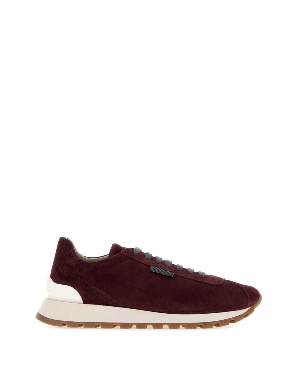Brunello Cucinelli Brown Pair Of Sneakers