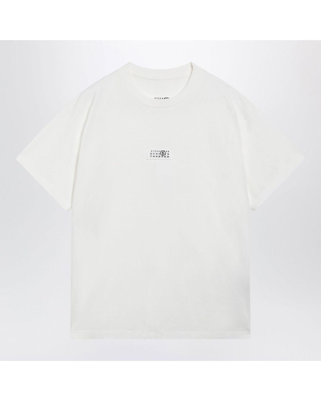 MM6 by Maison Margiela White Tee Logo