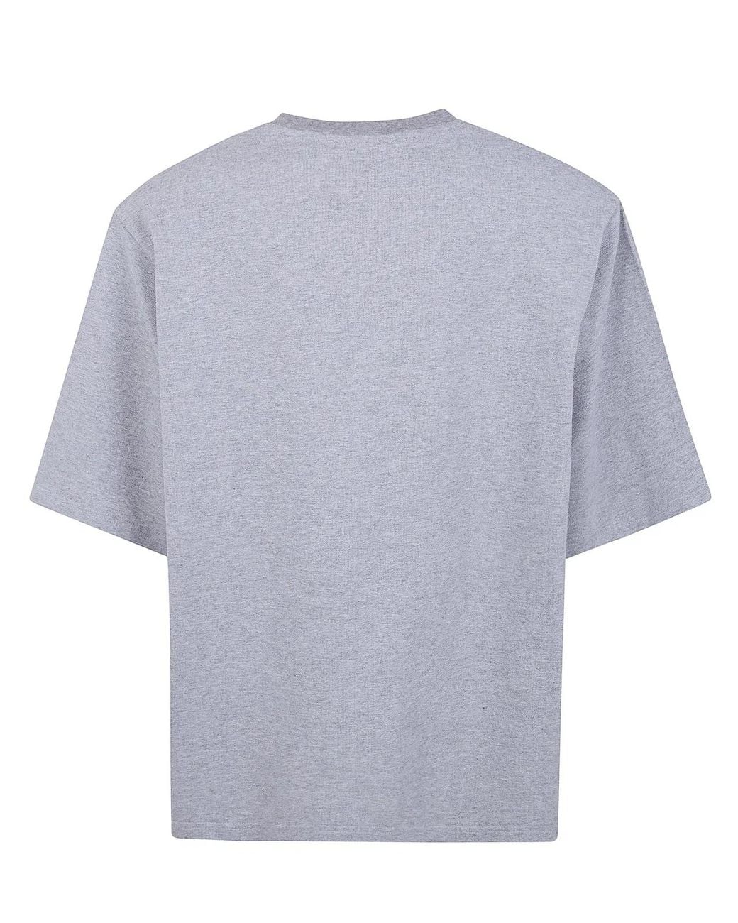 Frankie Shop Blue Melange Hugo Padded T-Shirt