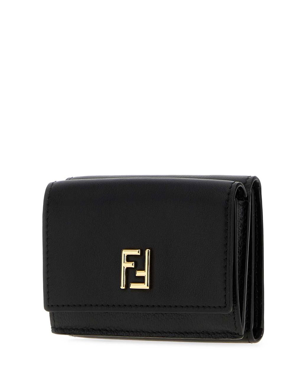 Fendi Black Leather Wallet