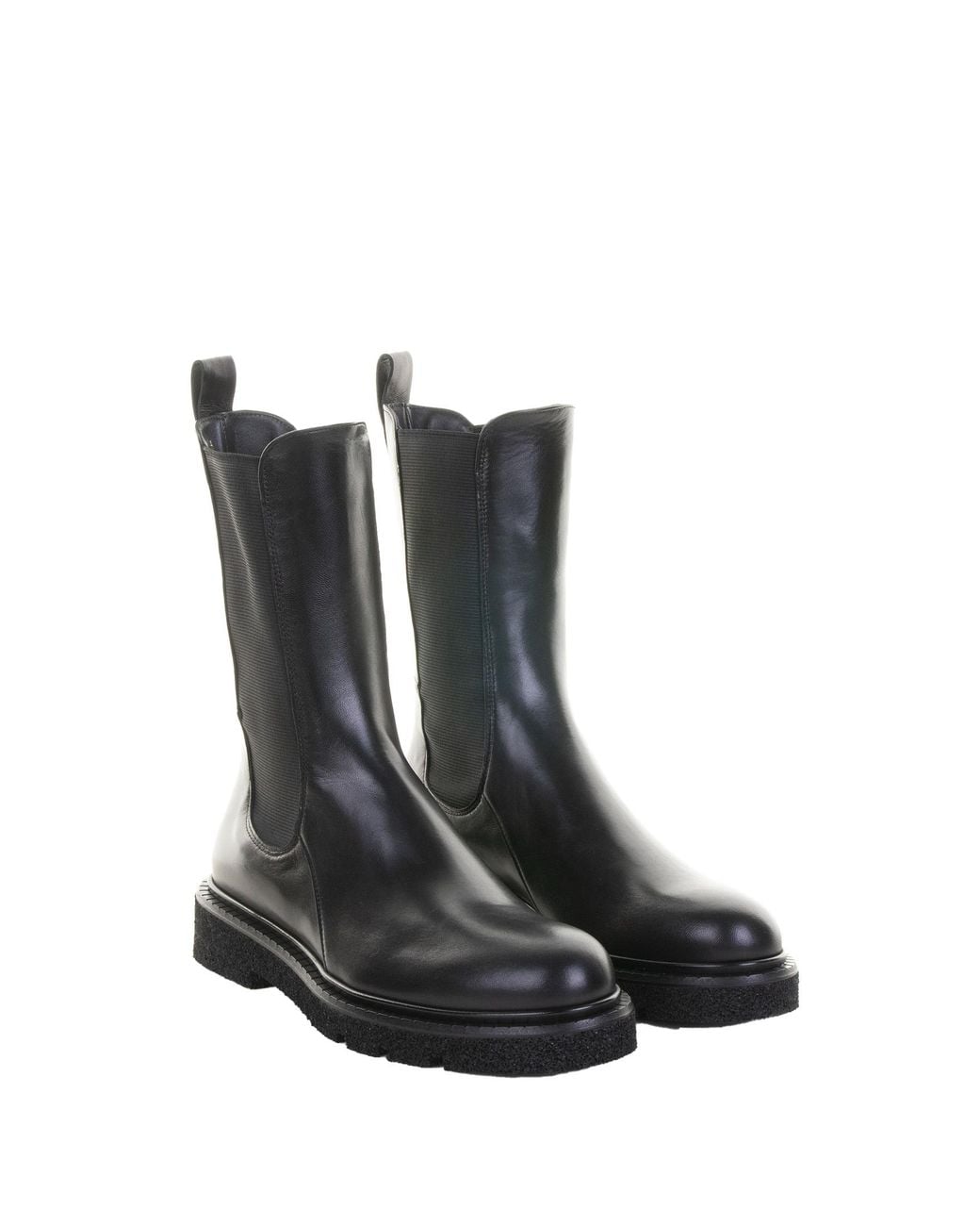 Guglielmo Rotta Black Boots Pelle