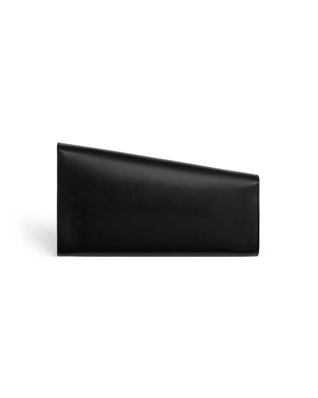 Céline Black Asymmetrical Clutch For
