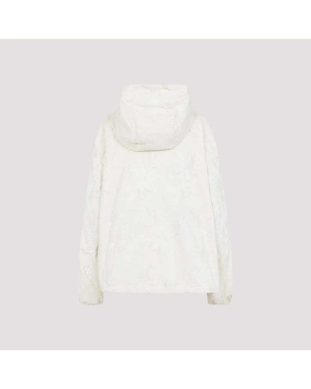 Moncler White Charmeil Giubbotto