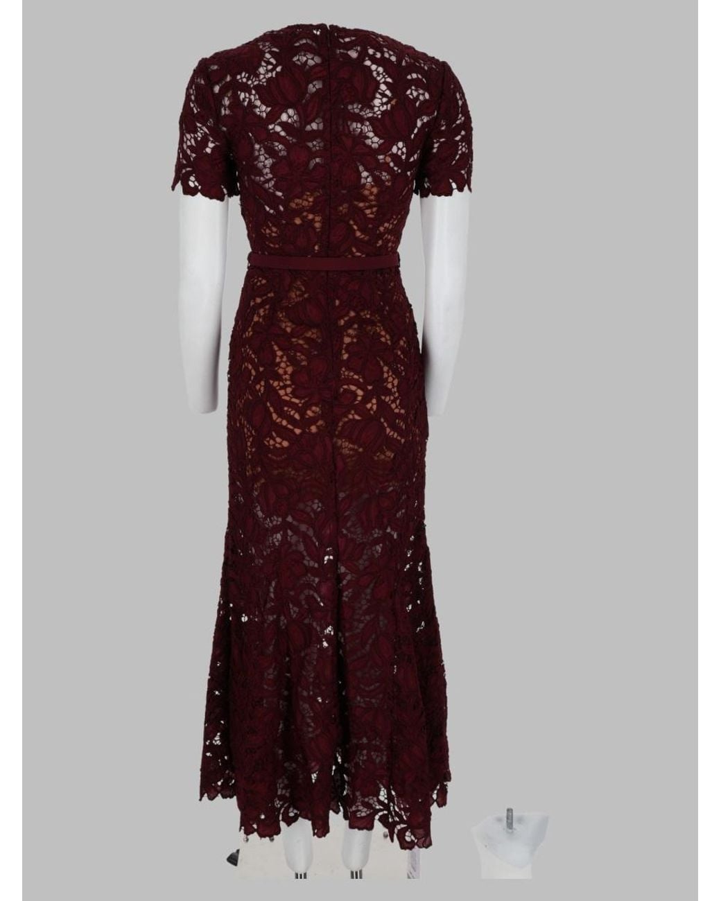 Self-Portrait Purple Abito Midi