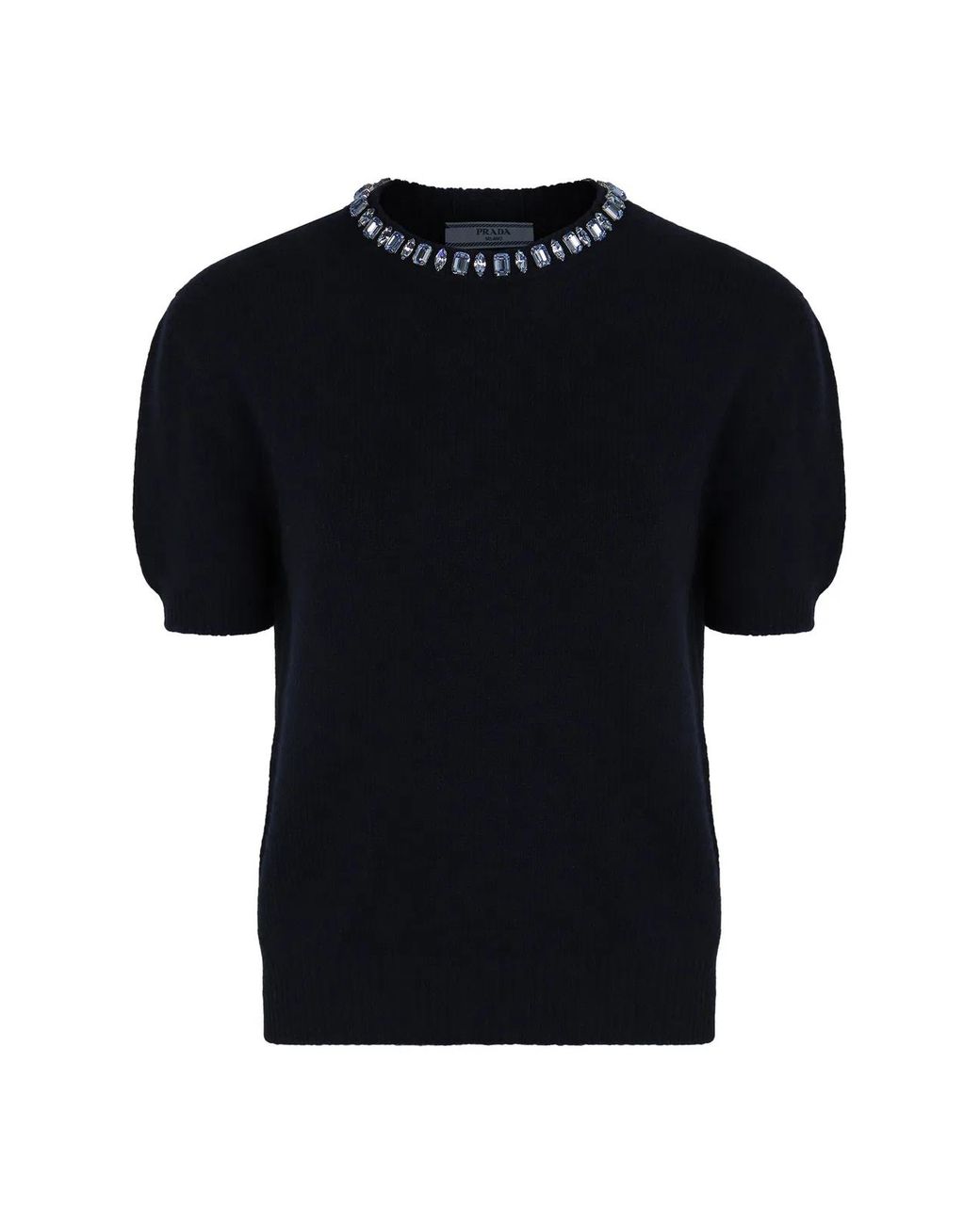 Prada Black Crew Neck Sweater
