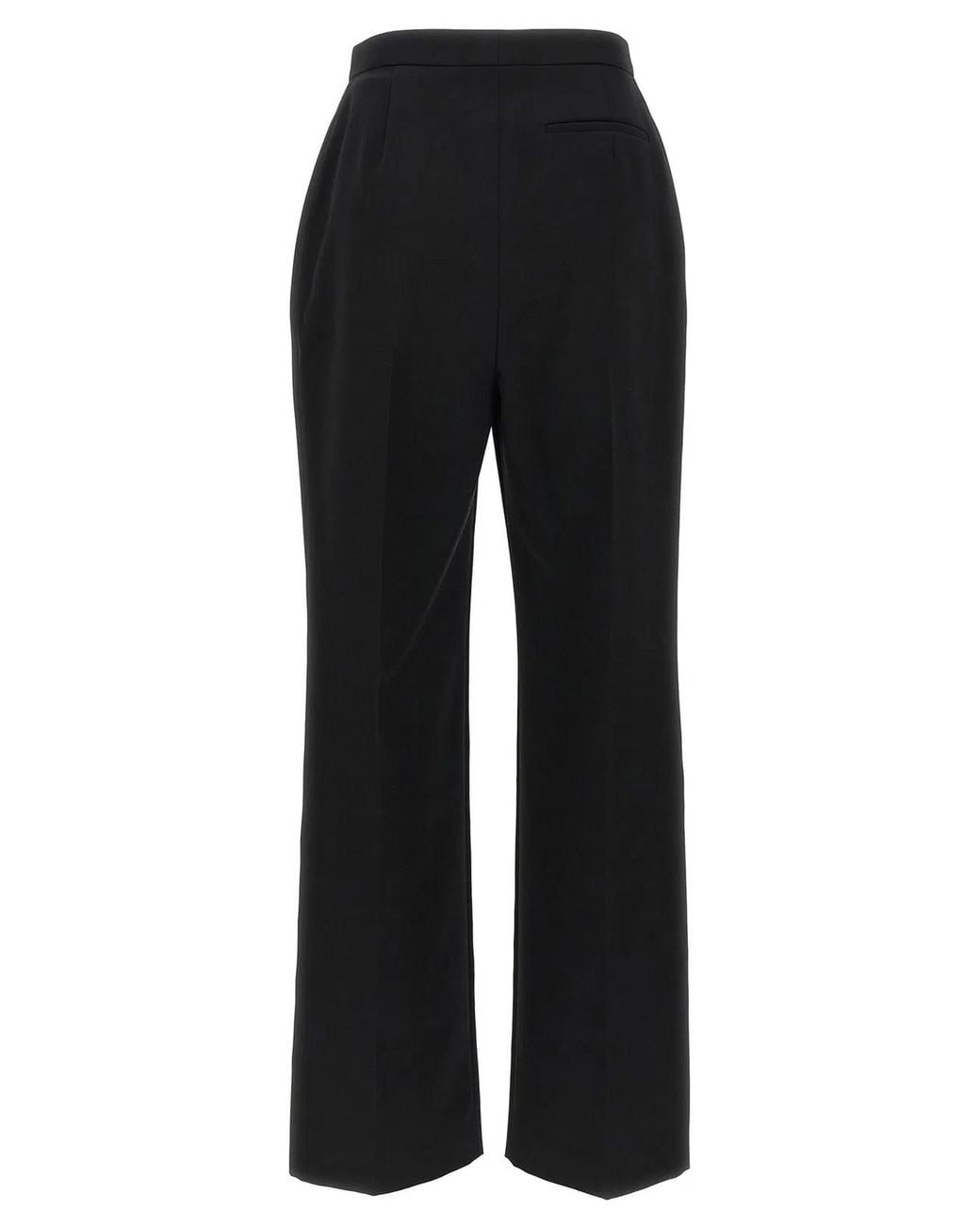 Givenchy Black Satin Band Pants