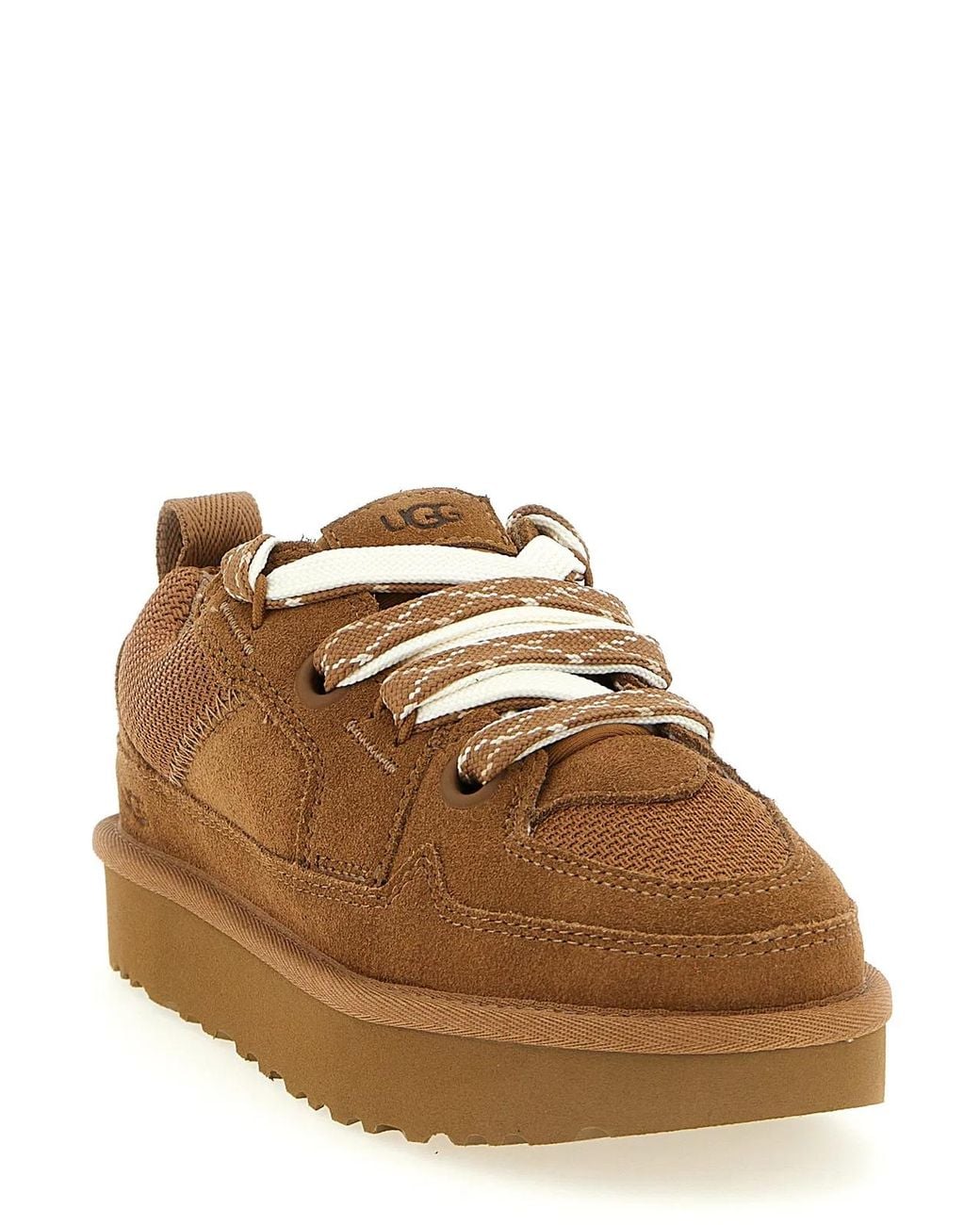 Ugg Brown 'Lo Lowmel' Sneakers