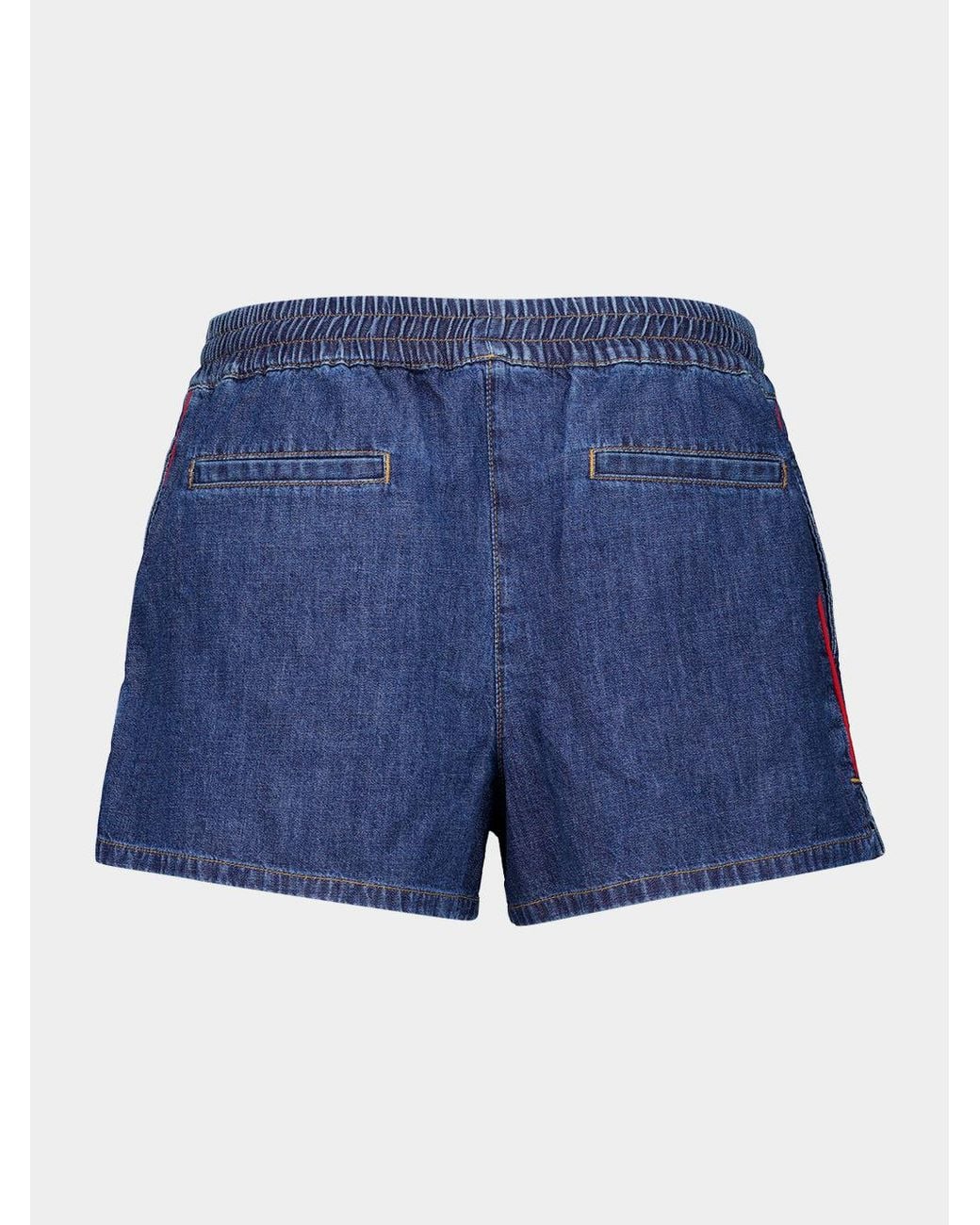 Valentino Garavani Blue Denim Shorts