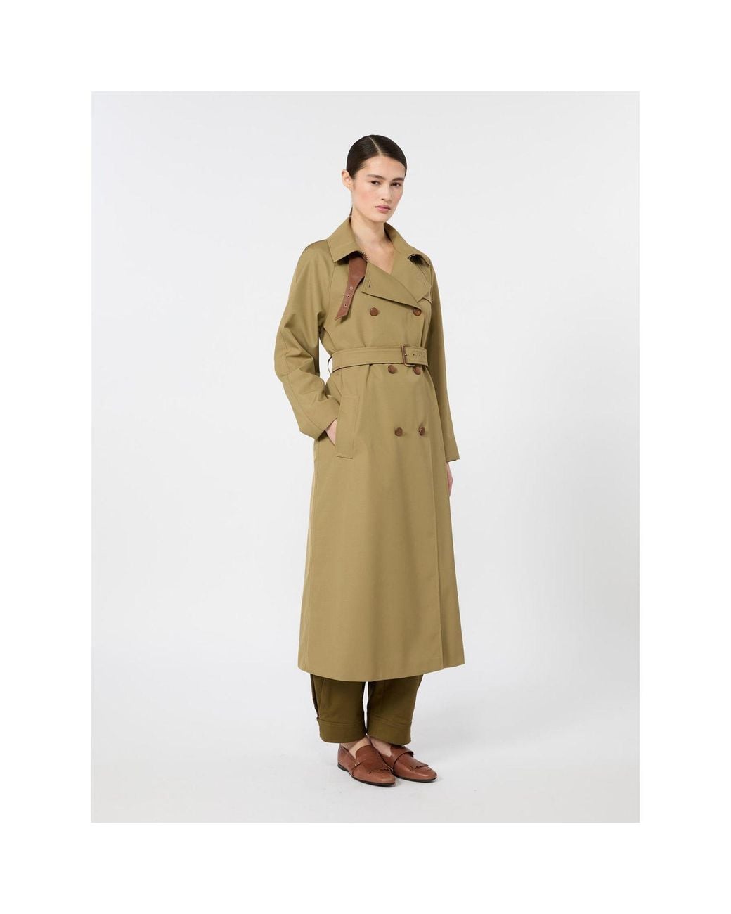 Max Mara Metallic Mxmgiusto Raincoat
