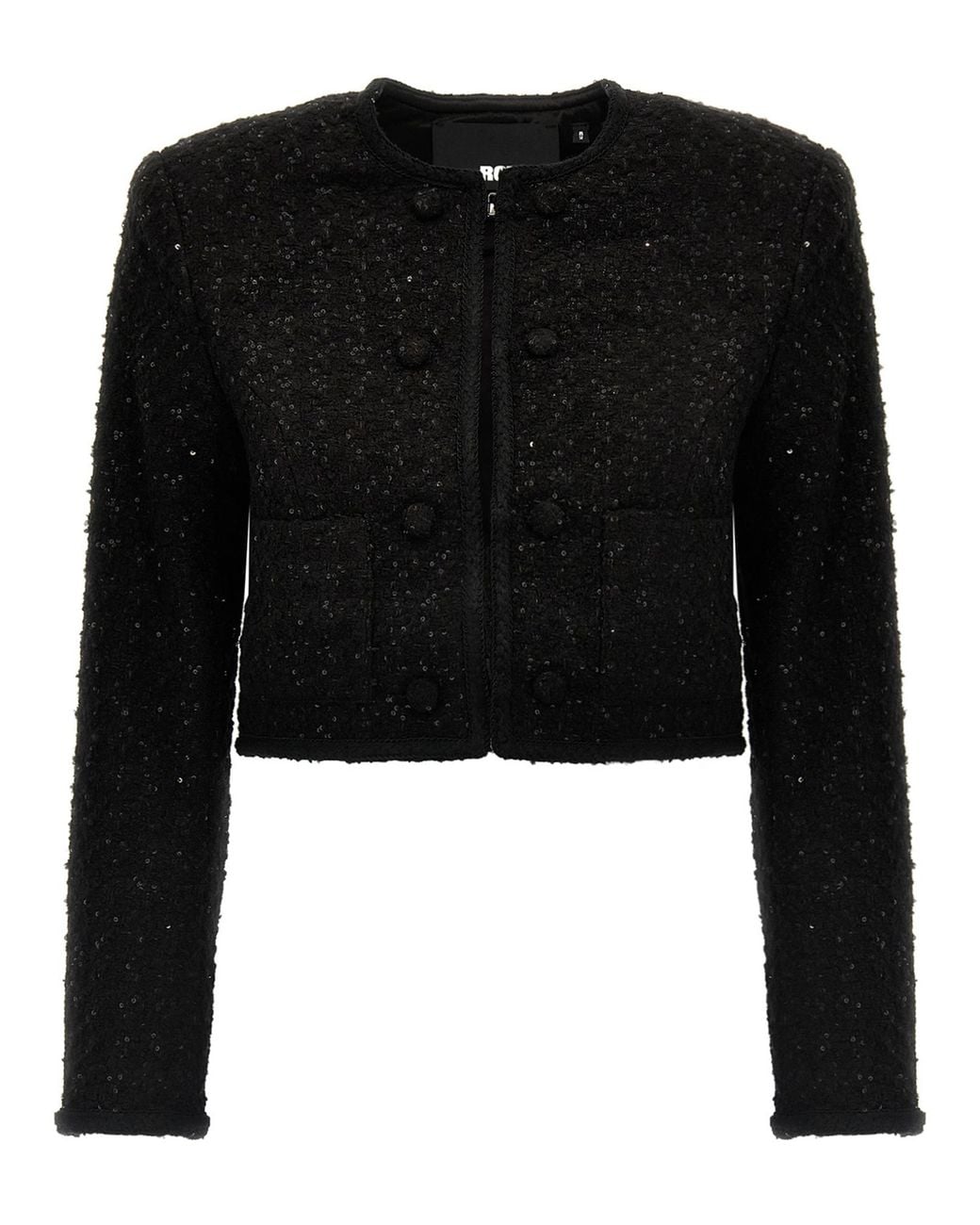 ROTATE BIRGER CHRISTENSEN Black Rotate Birger Christensen Sequined Blazer