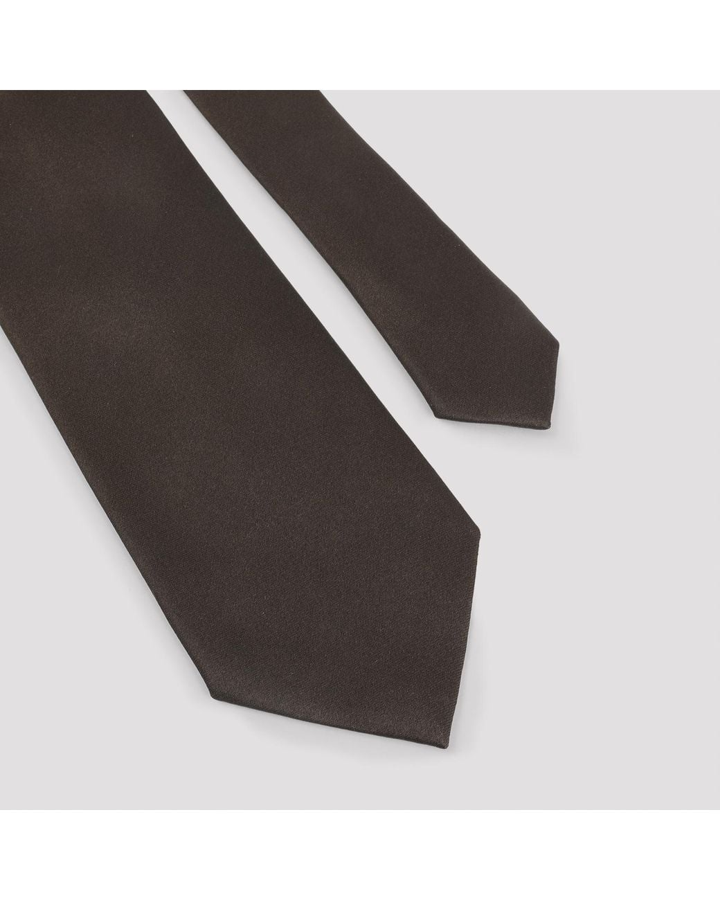 Tom Ford Brown Silk Tie for men