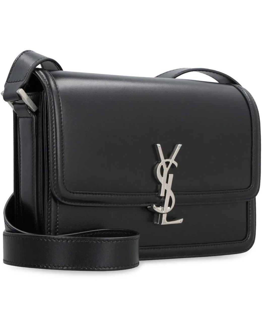 Saint Laurent Black Solferino Crossbody Bag for men