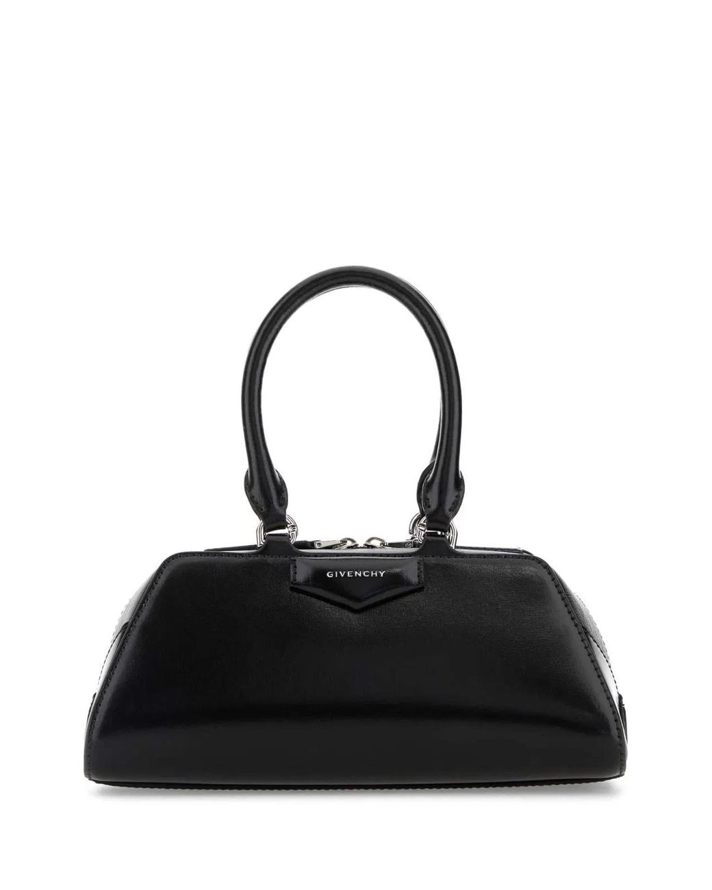 Givenchy Black Antigona East-West Mini Leather Bag
