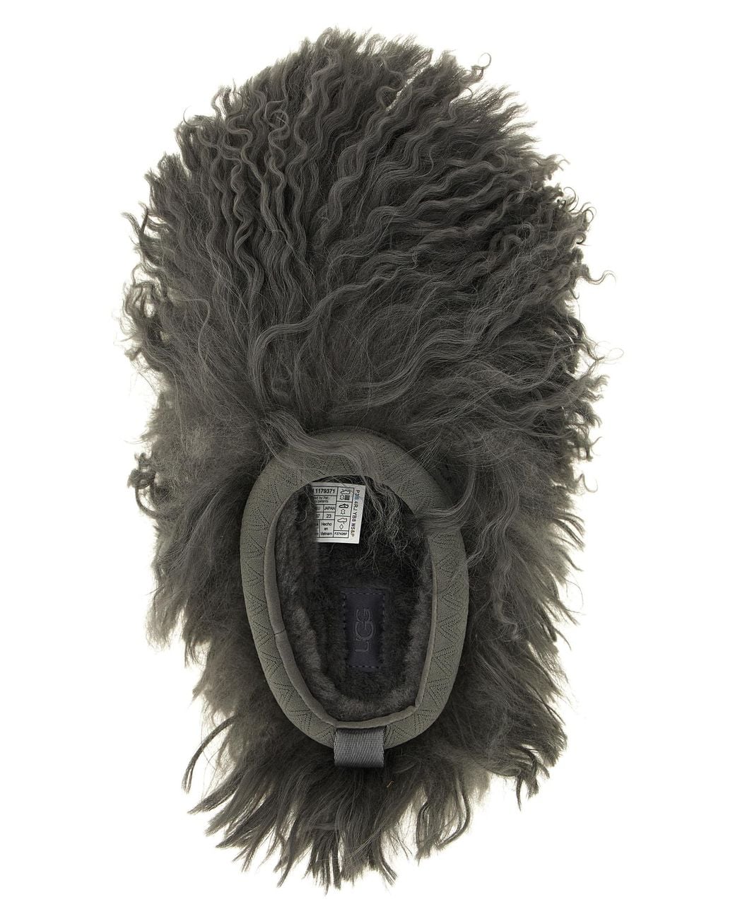 Ugg Gray 'Tazz Fluff Momma' Sabots