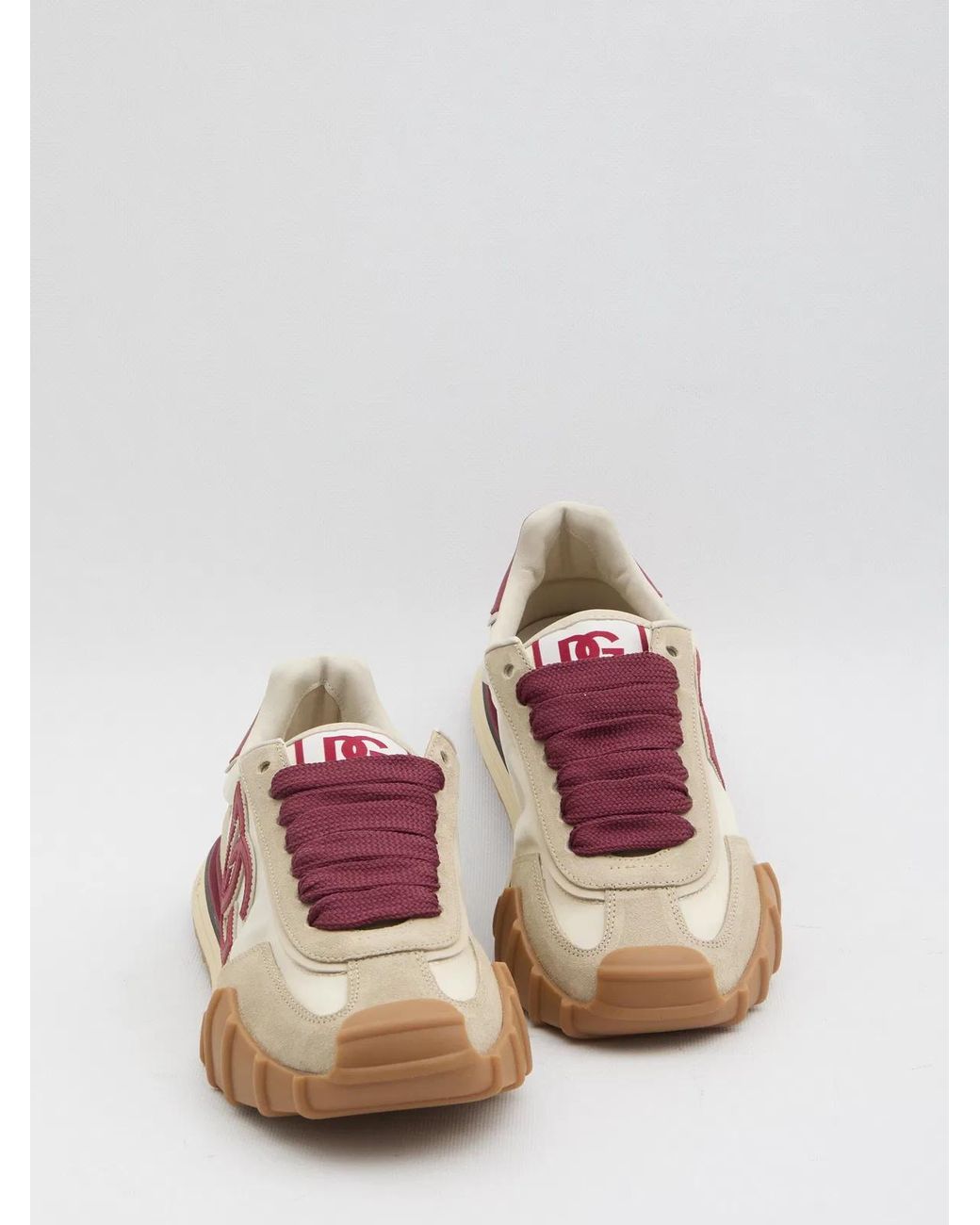 Dolce & Gabbana Pink Dolce & Gabbana Sneakers Dg Cushion for men
