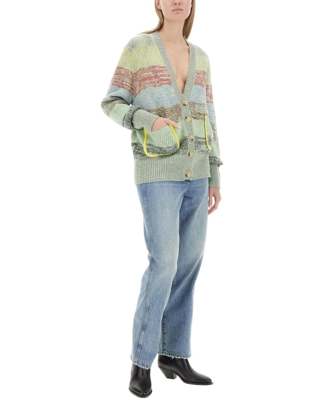 Cormio Green Cardigan Renato