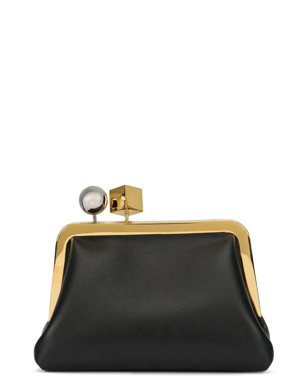 Jacquemus Black Leather Berlingot Bag