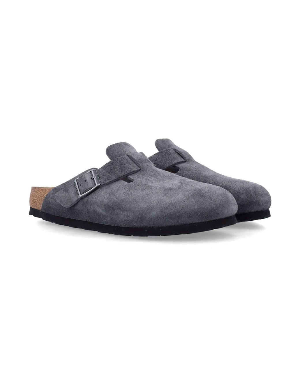 Birkenstock Multicolor Boston Suede Mule Upper Sandal for men