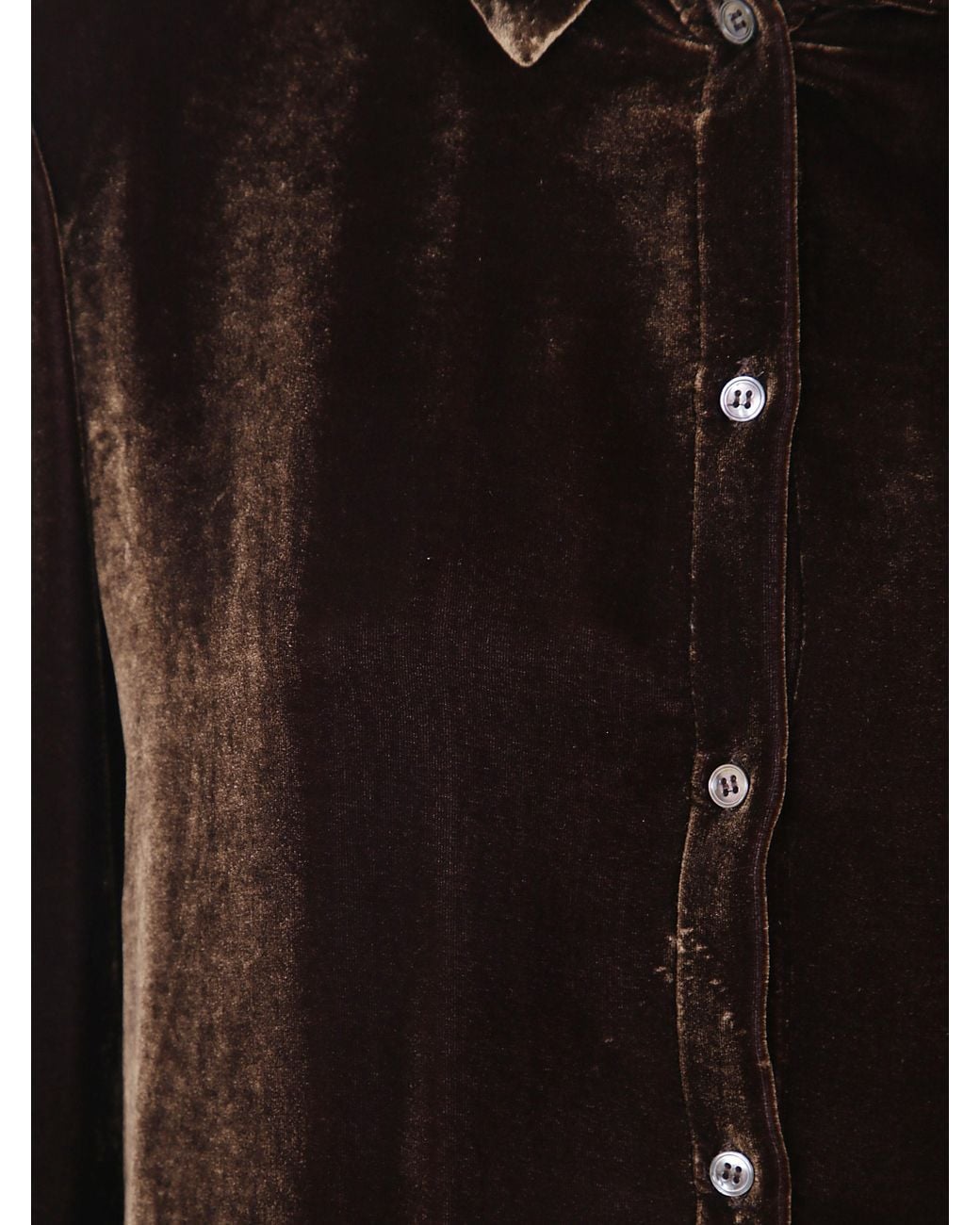 Whyci Black Flared Shirt