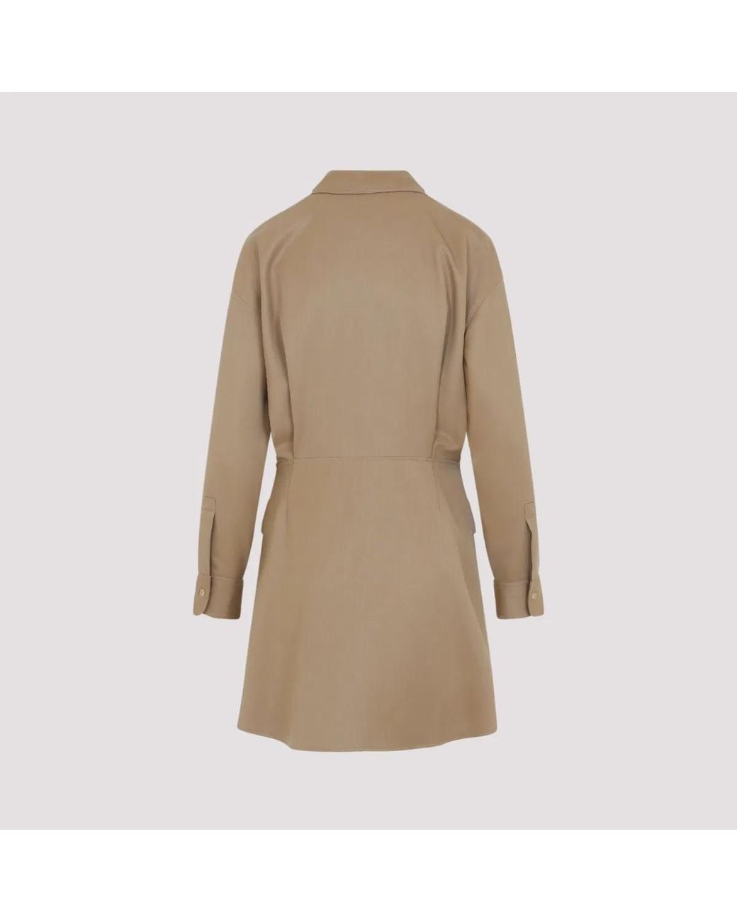Céline Natural Wool Mini Dress