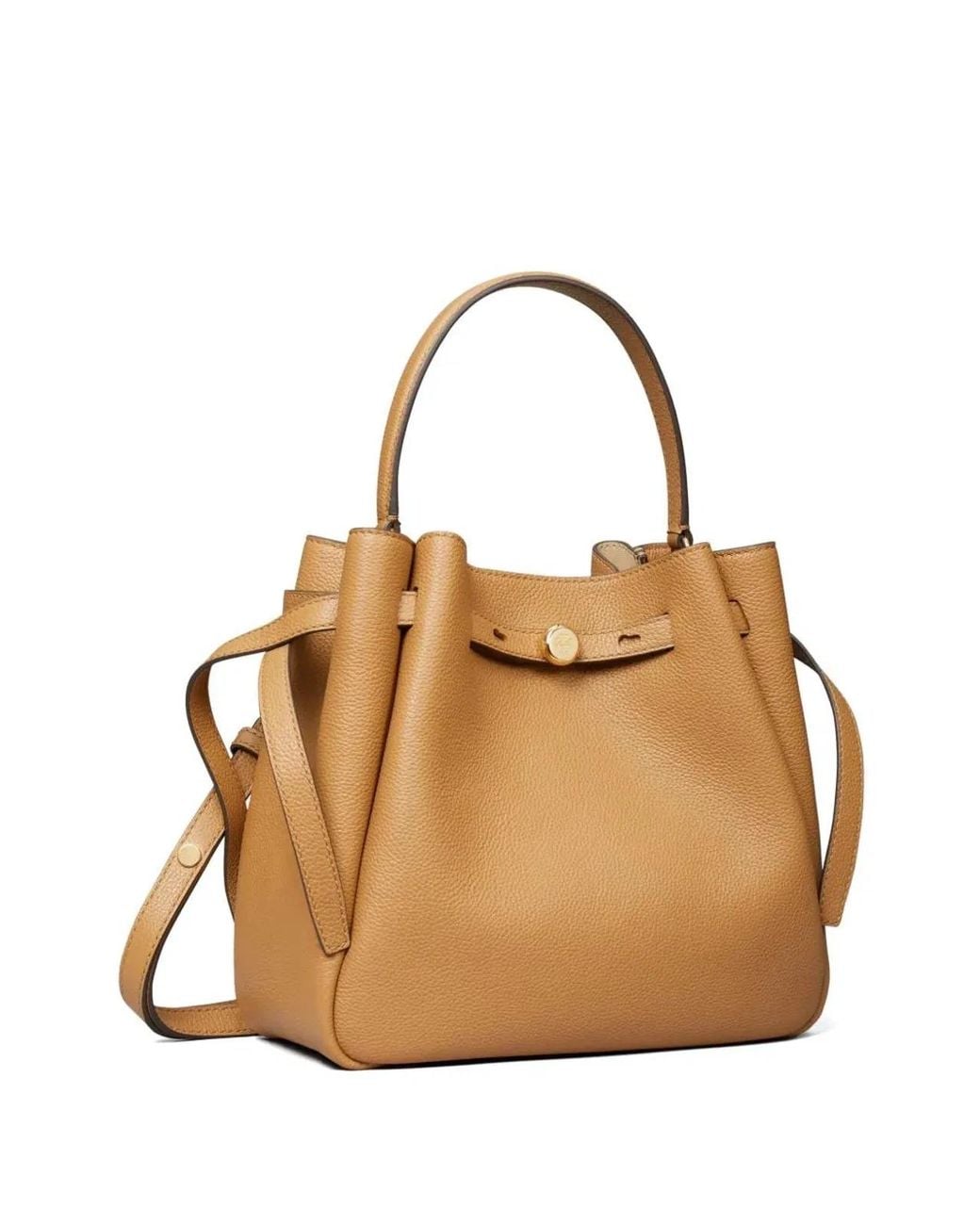 Tory Burch Metallic "Romy" Bucket Bag