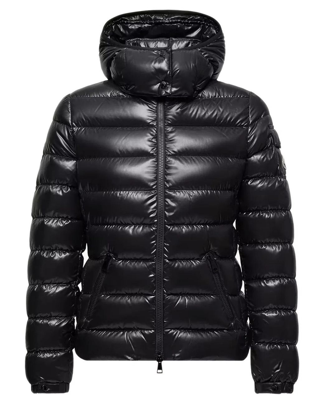 Moncler Black Bady Hooded Short Down Jacket