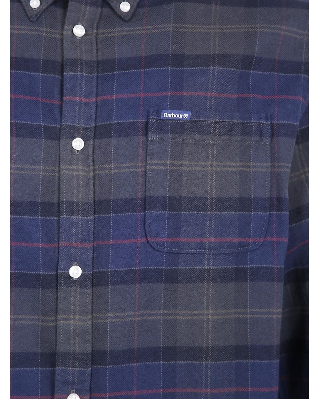 Barbour Blue "Kyeloch" Tailored Shirt for men