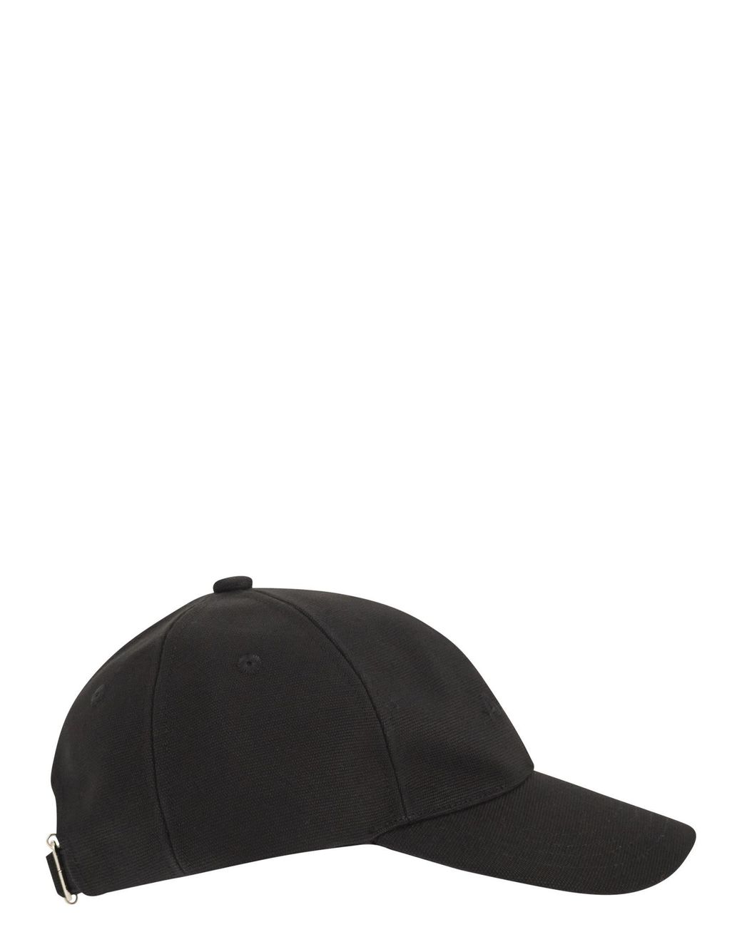 A.P.C. Black Embroidered Logo Cap