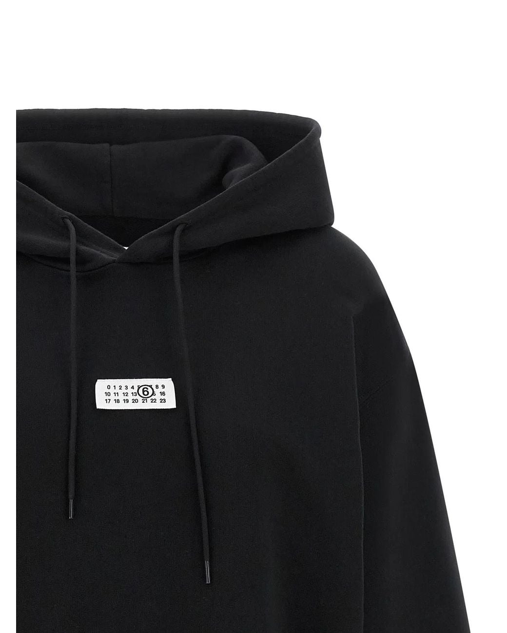 MM6 by Maison Margiela Blue 'Numeric Signature Mm6' Hoodie