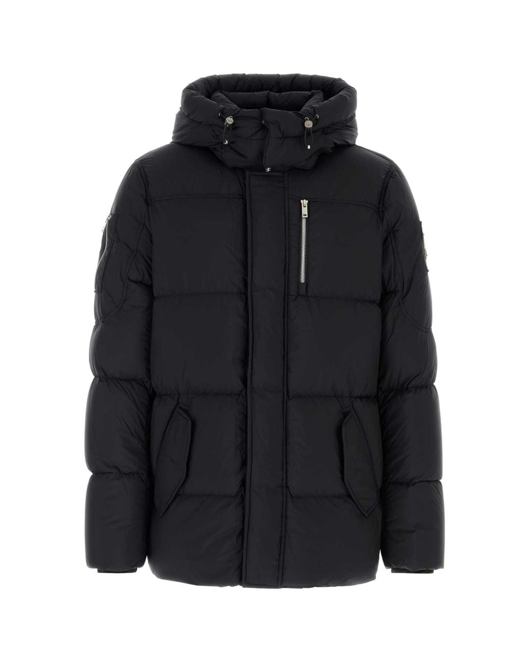 Moose Knuckles Black Everest 3Q Puffer Jacket for men